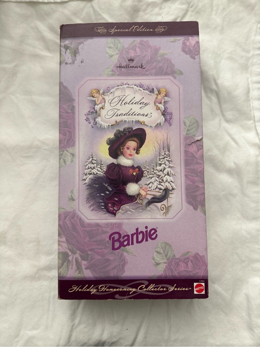 Barbie Lavender Holiday Traditions Collector Box - Barbie